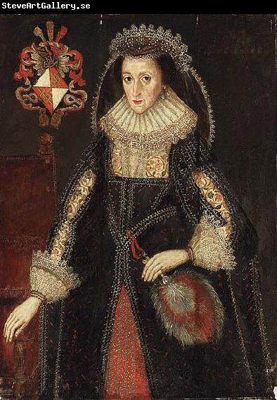 unknow artist Portrait of Portrait of Lady Eleanor Dutton